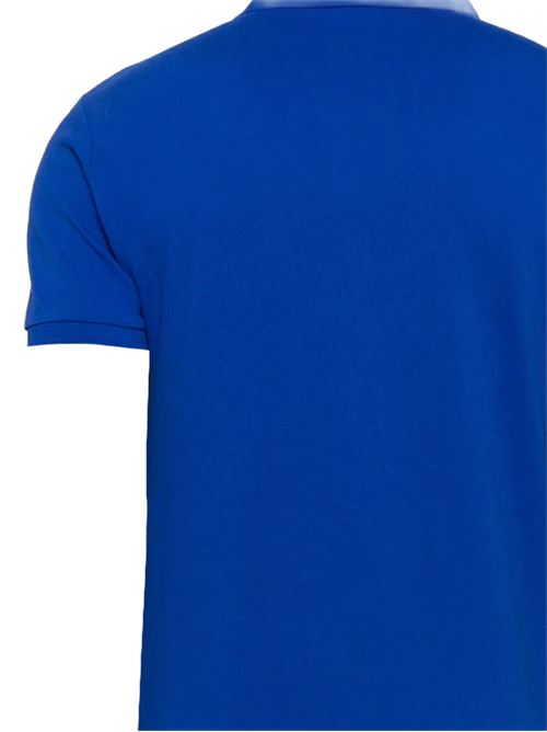 polo uomo slim cotone piqué heritage blu POLO RALPH LAUREN | 710536856455